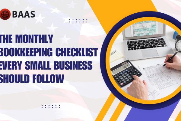 Monthly bookkeeping checklist