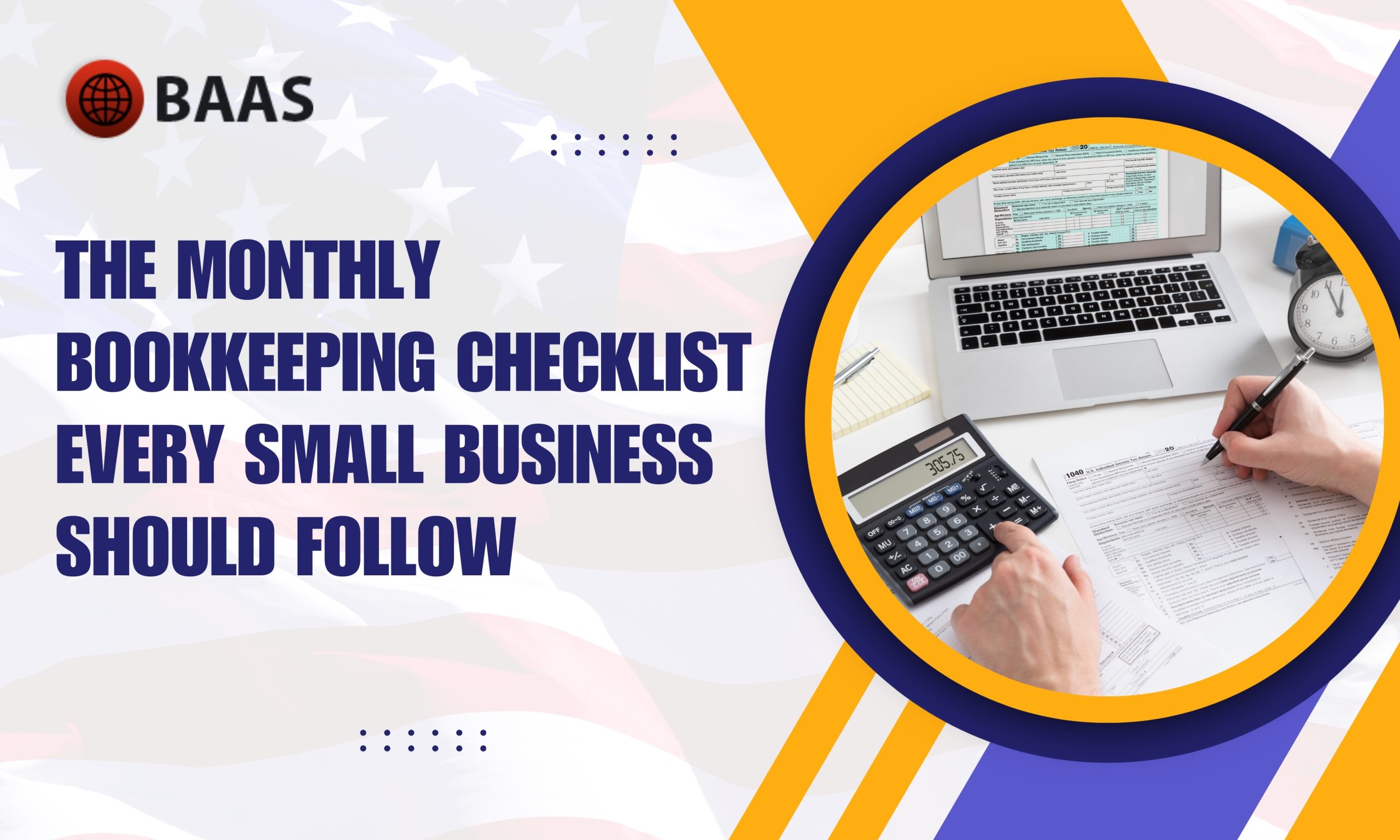 Monthly bookkeeping checklist